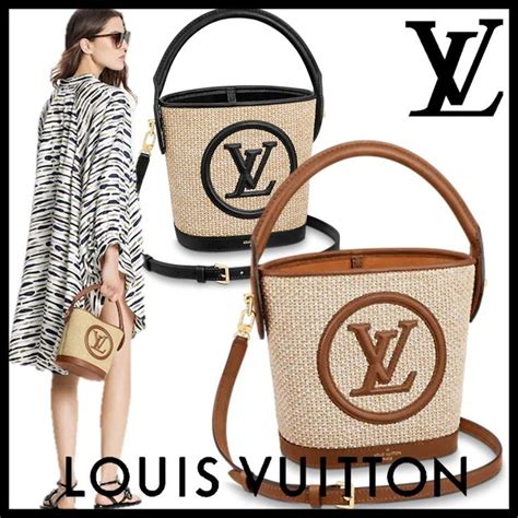 louis vuitton straws and bags